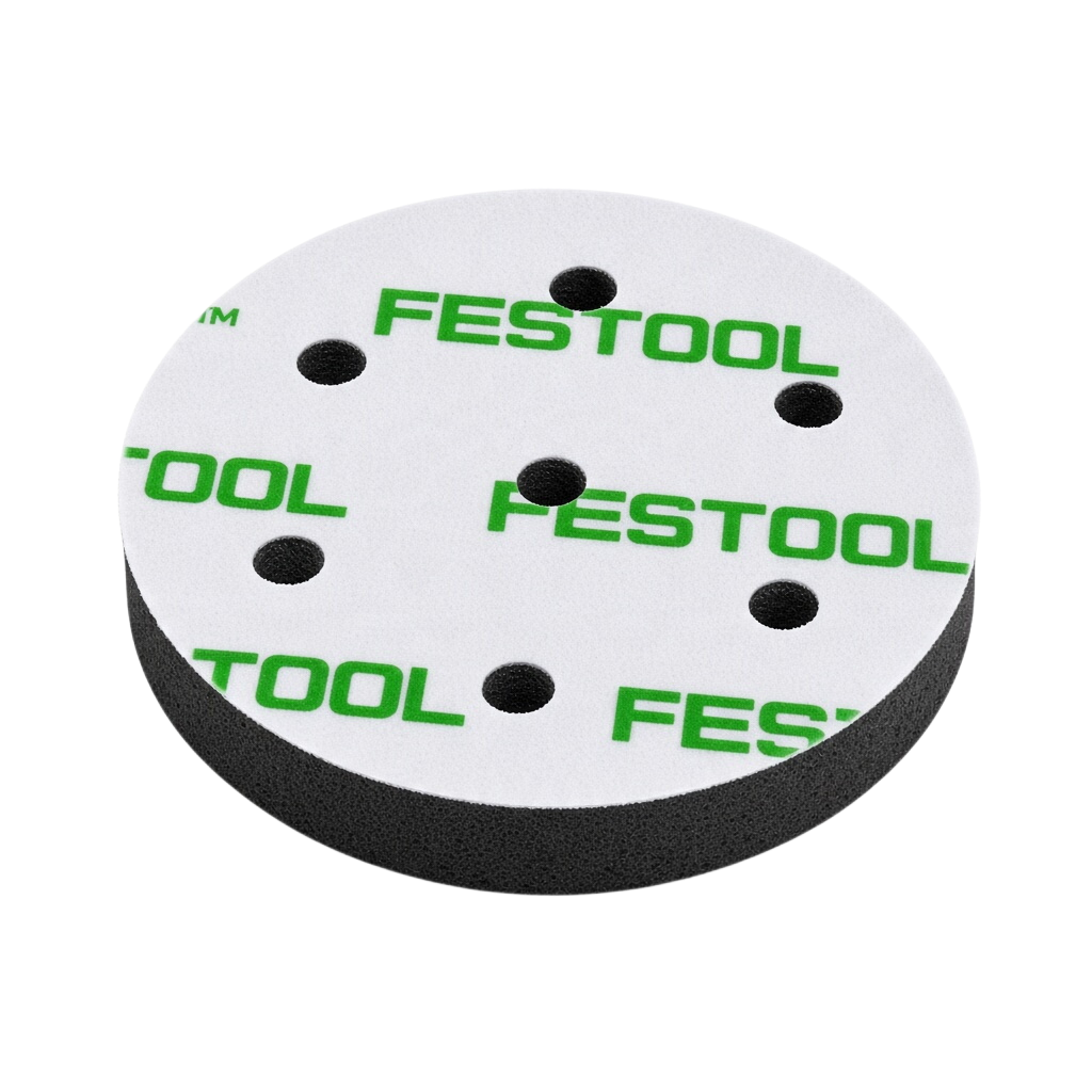 The Detail Warehouse Festool soft foam interface pad with dust extraction holes for wet and damp sanding