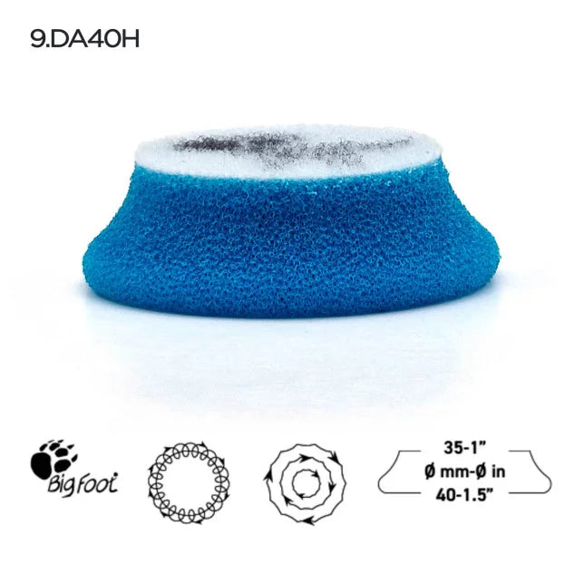 Rupes DA Foam Cutting Pads - Blue (Coarse)