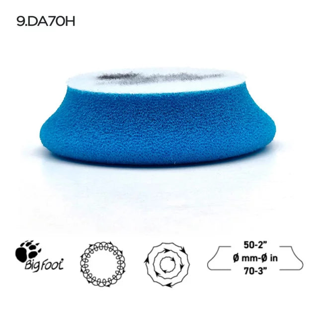 Rupes DA Foam Cutting Pads - Blue (Coarse)