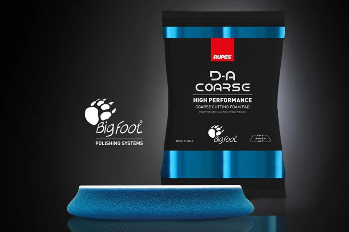 Rupes DA Foam Cutting Pads - Blue (Coarse)