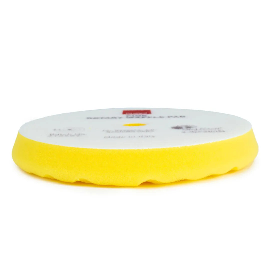 Rupes Rotary Waffle Foam Pads - Fine Yellow