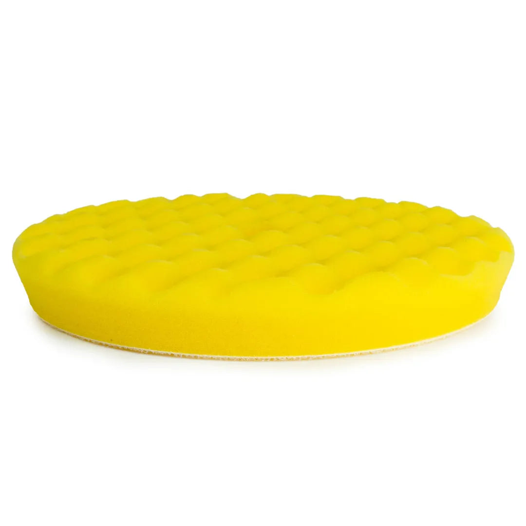 Rupes Rotary Waffle Foam Pads - Fine Yellow