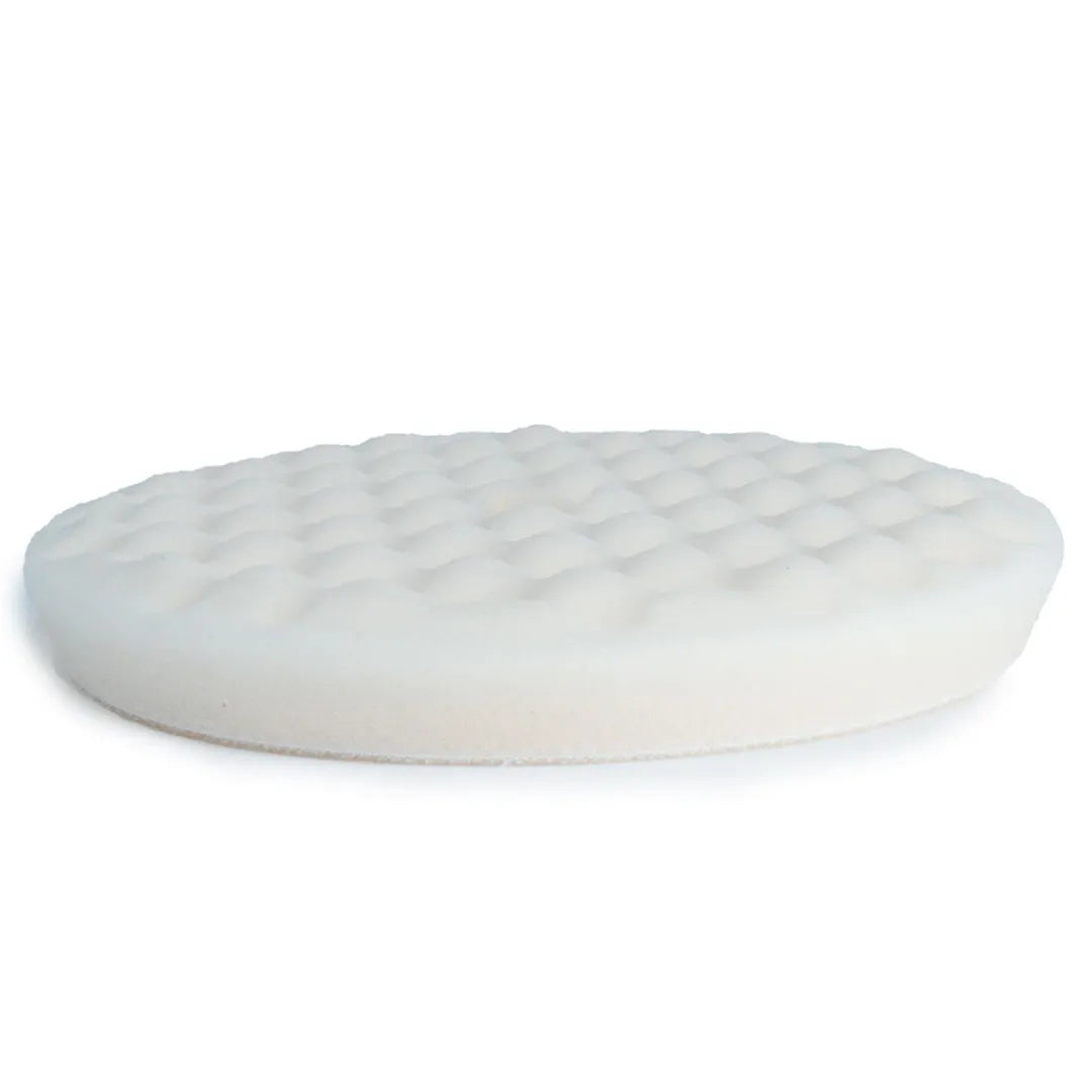 Rupes Rotary Waffle Foam Pads - Ultra Fine White