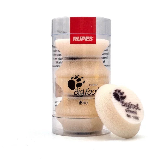 Rupes DA Foam Finishing Pads - White (Ultra-fine)