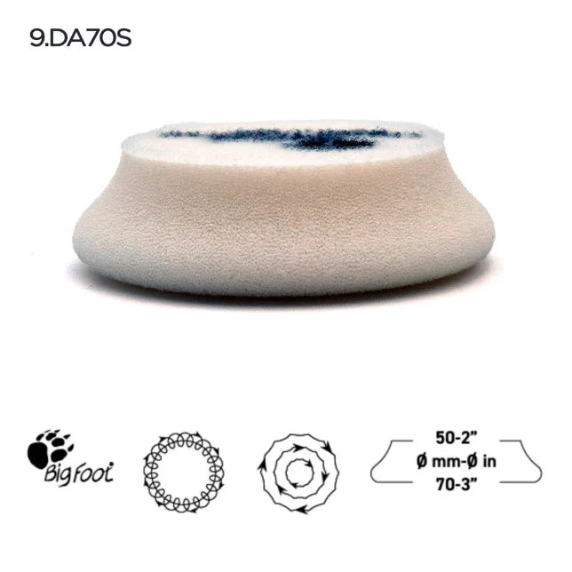 Rupes DA Foam Finishing Pads - White (Ultra-fine)