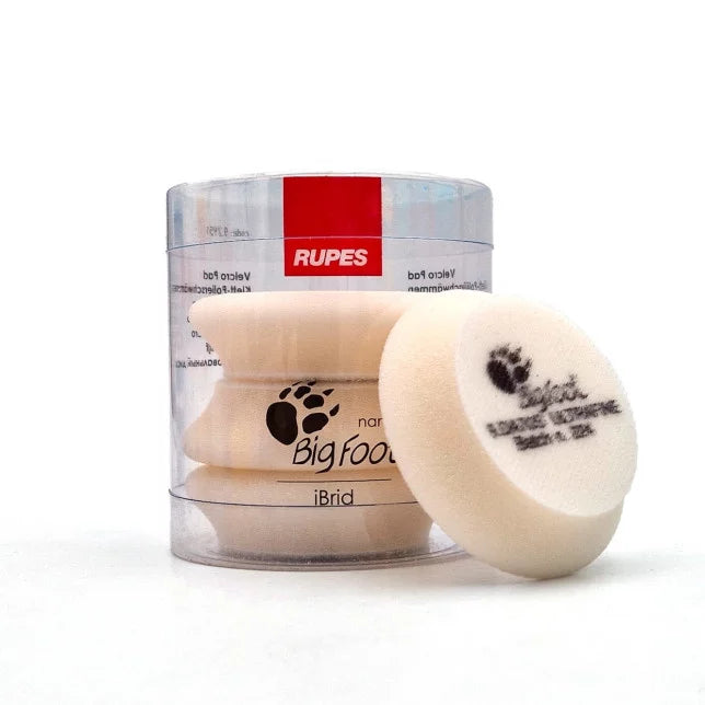 Rupes DA Foam Finishing Pads - White (Ultra-fine)