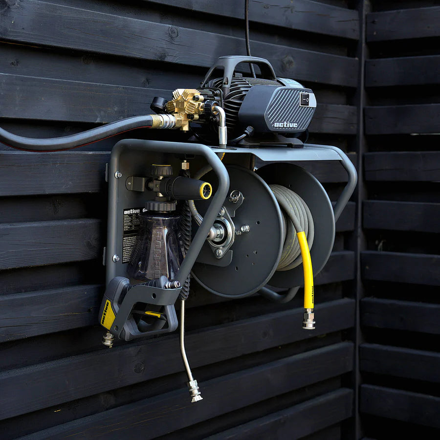 Active Pressure Washers Wall mount & Hose reel