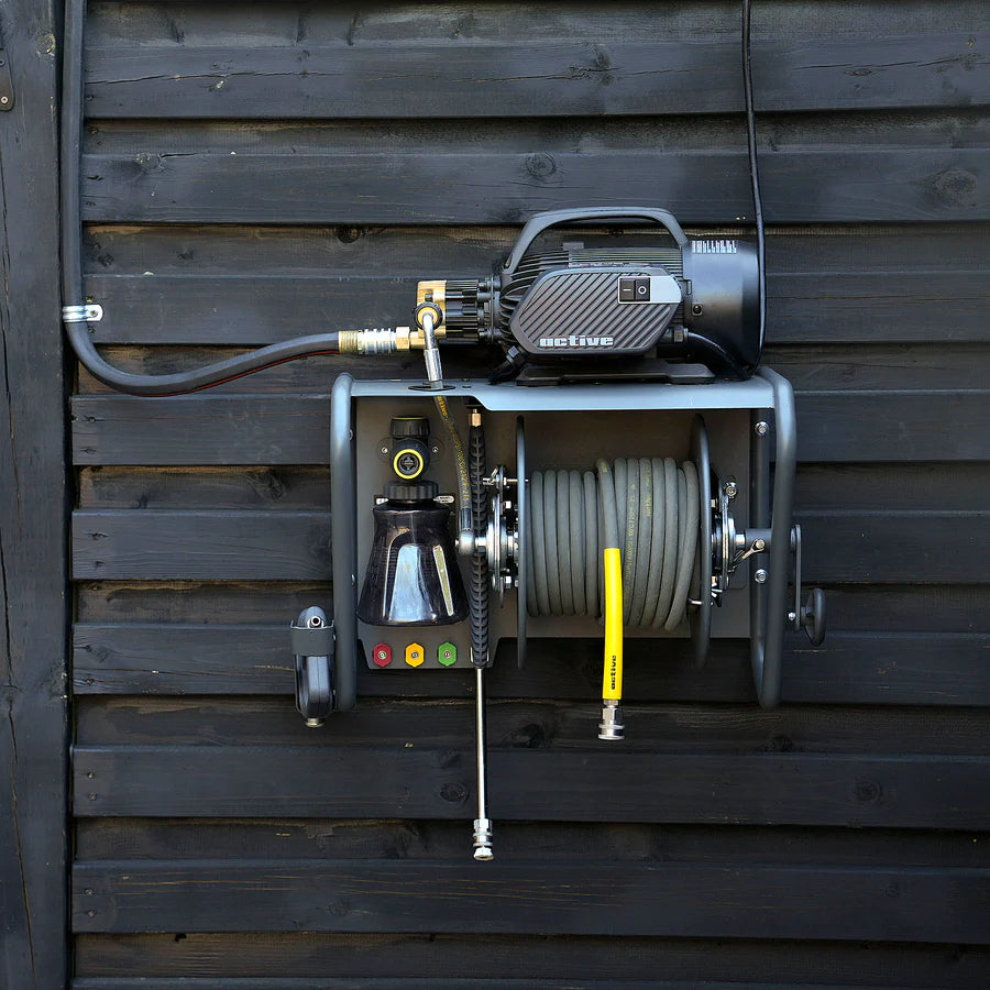 Active Pressure Washers Wall mount &amp; Hose reel