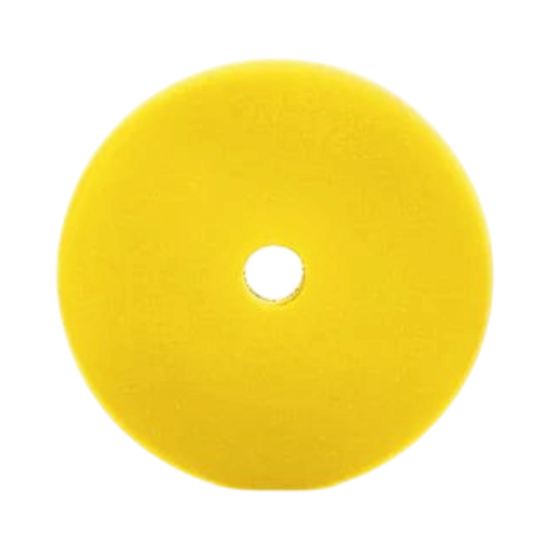 The Detail Warehouse Apex Customs yellow medium density German foam polishing pad for car paint correction