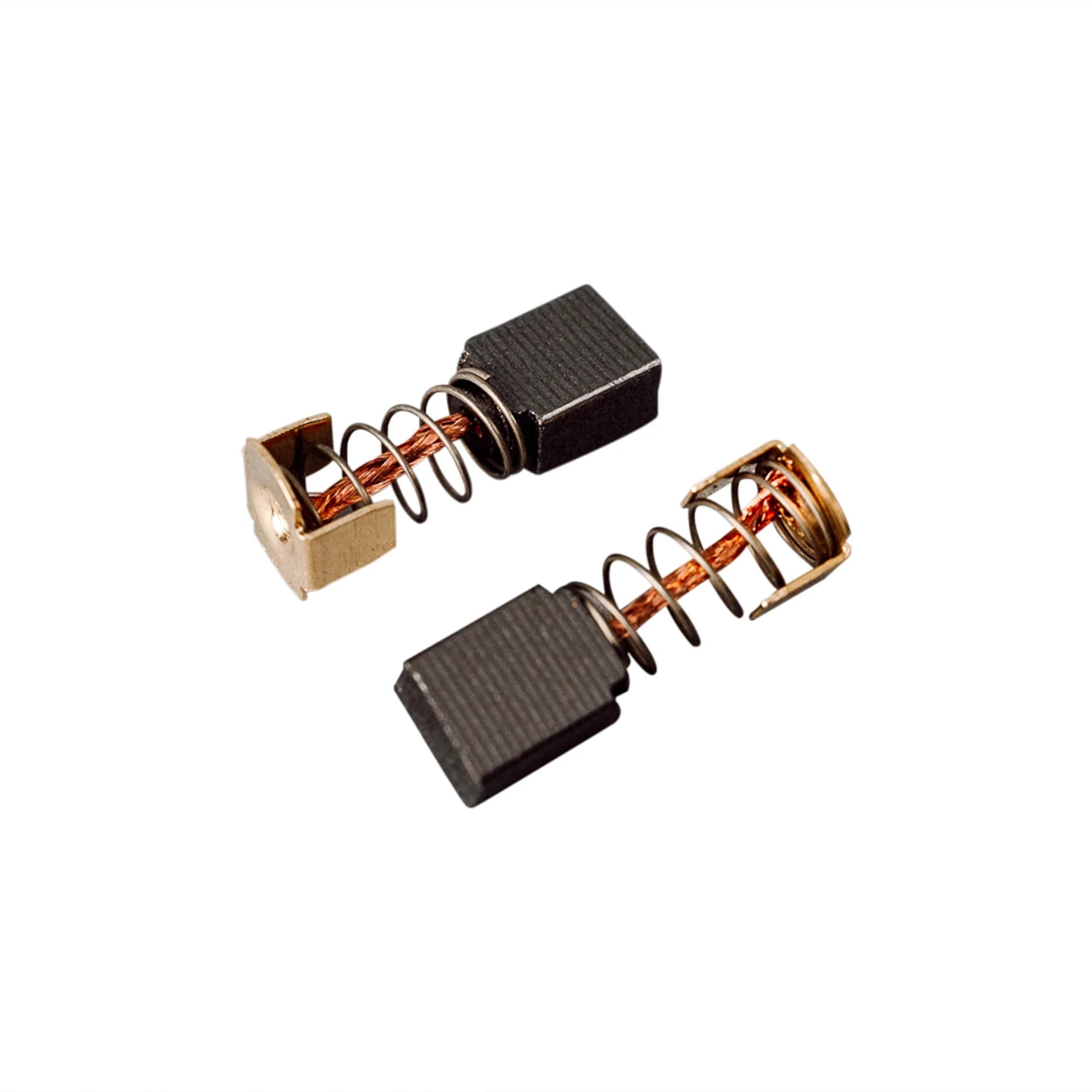 Apex Customs DA Polisher Carbon Brushes (Pair) and threaded end caps