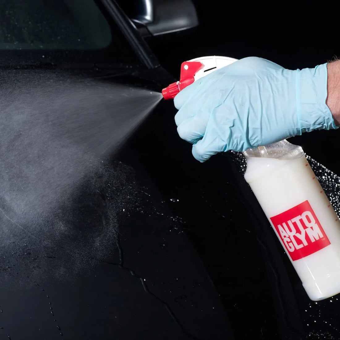 The Detail Warehouse Autoglym Express Wax 5L bottle for professional car detailing and hydrophobic paint protection.