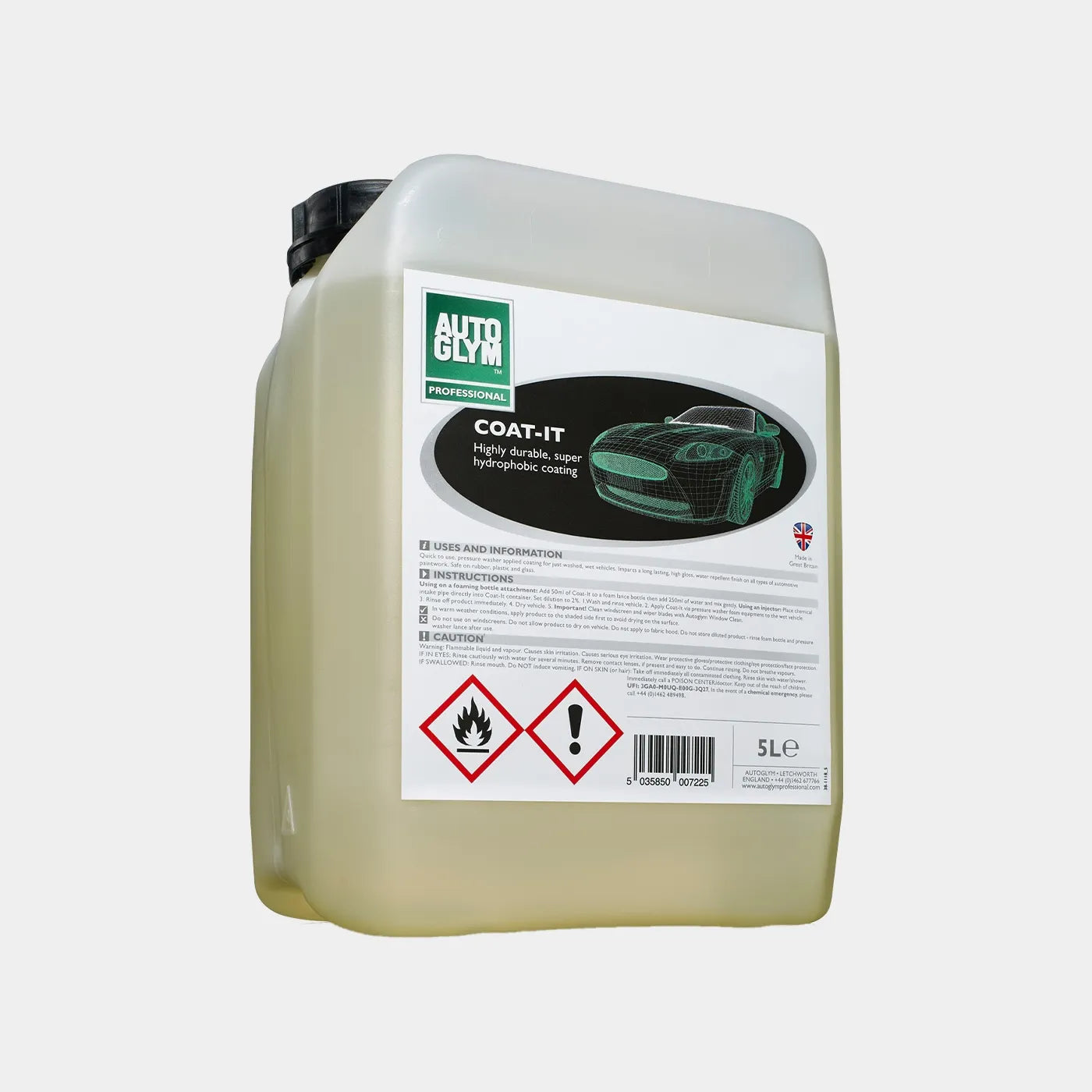 Autoglym Coat It - Spray on Sealant - 5 Litre