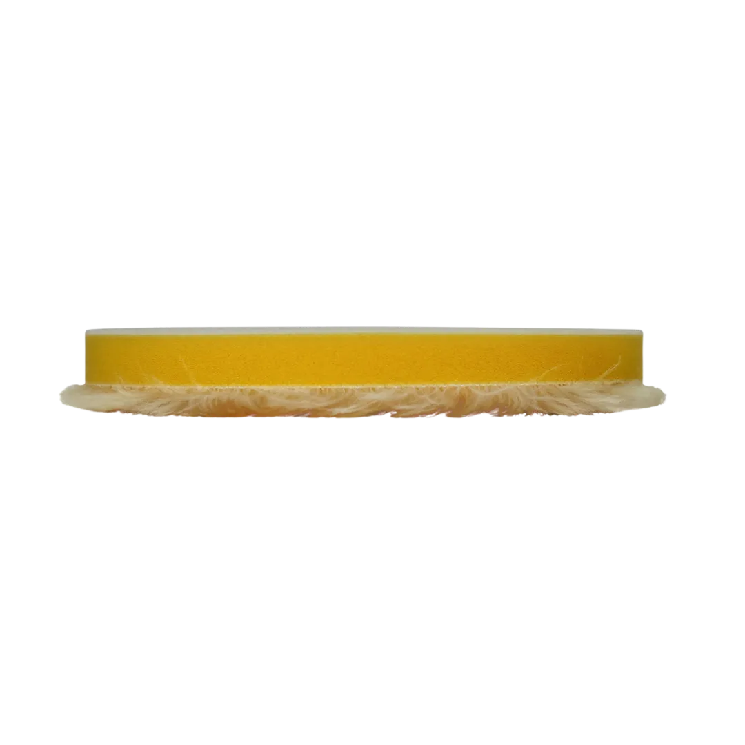 Rupes Bigfoot DA Wool Polishing Pads - Medium Yellow
