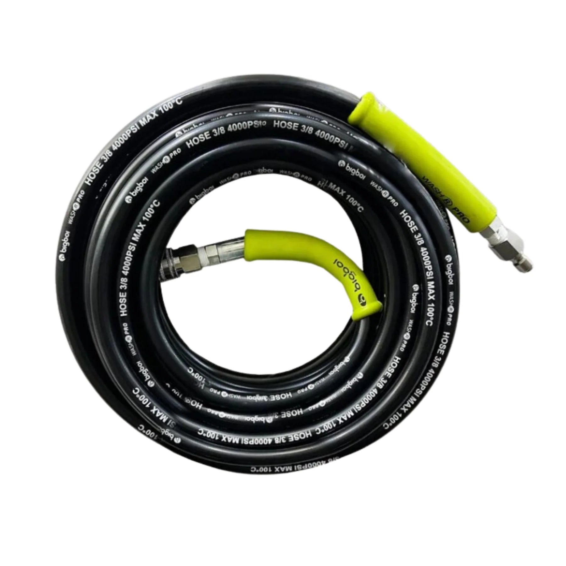 BigBoi WashR Pro Commercial Grade 13m and 20m Hose Upgrades 4000psi