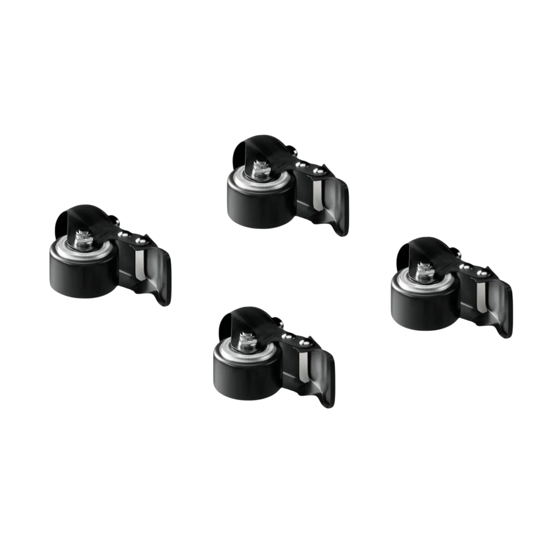 The Detail Warehouse set of four black pivoting caster wheels with locking brakes for Bigboi WashR Pro pressure washer