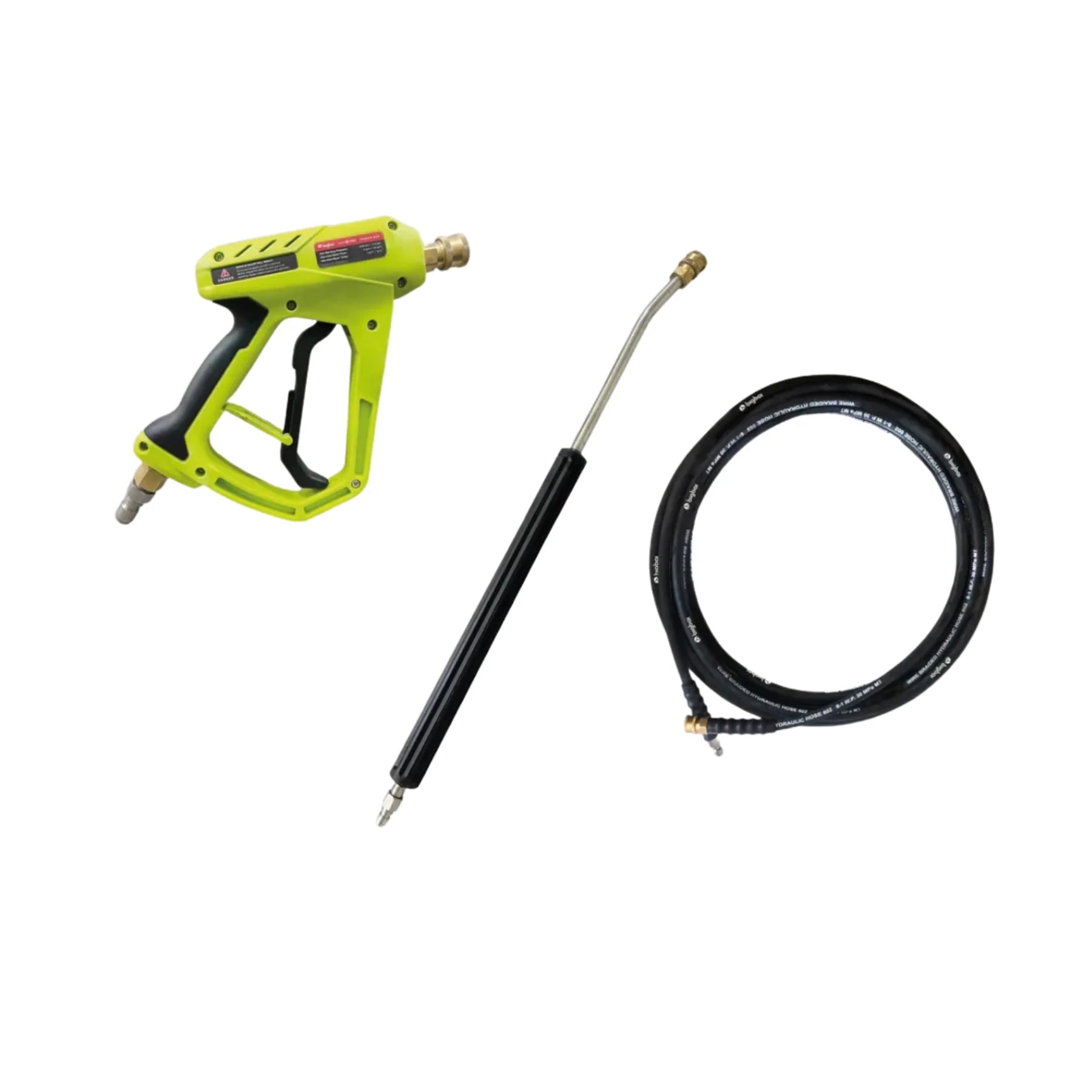 Bigboi WashR PRO 13m Commercial Hose Kit with Short Trigger Gun / Lance