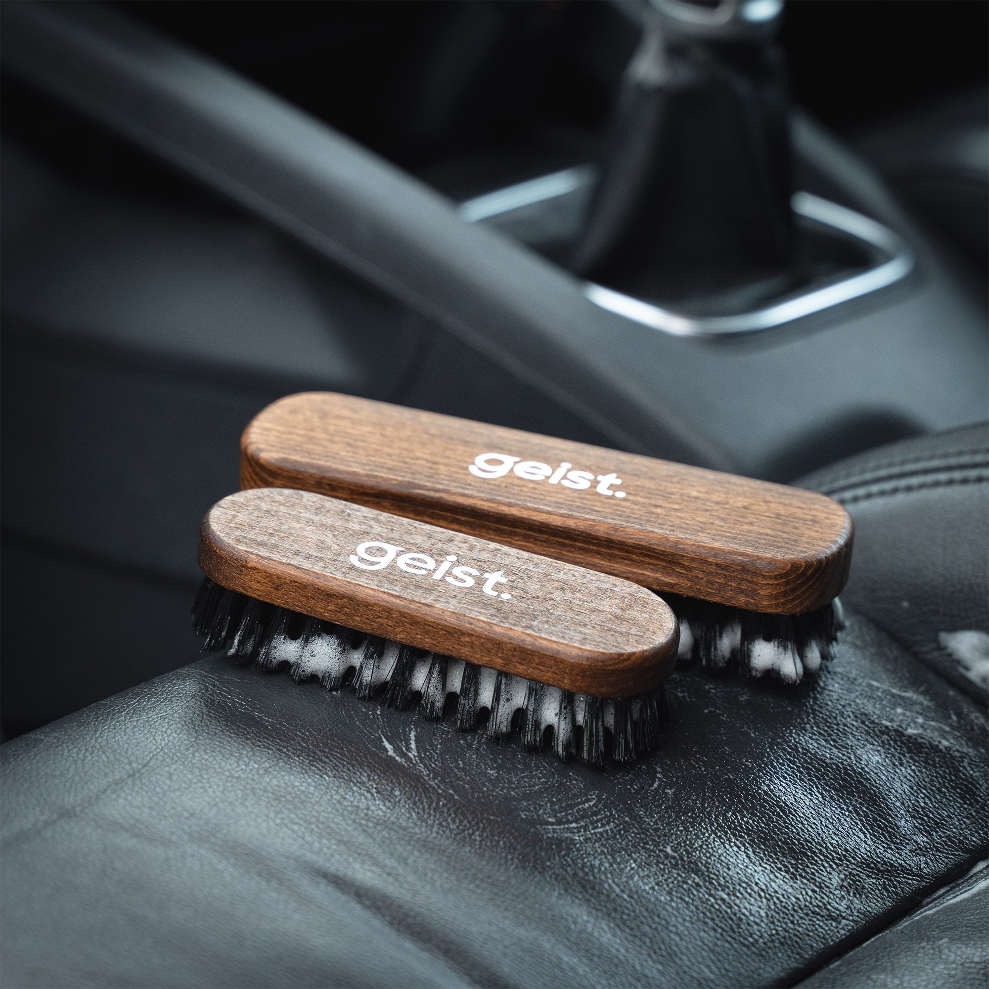 Geist Leather & Textile Cleaning Brush