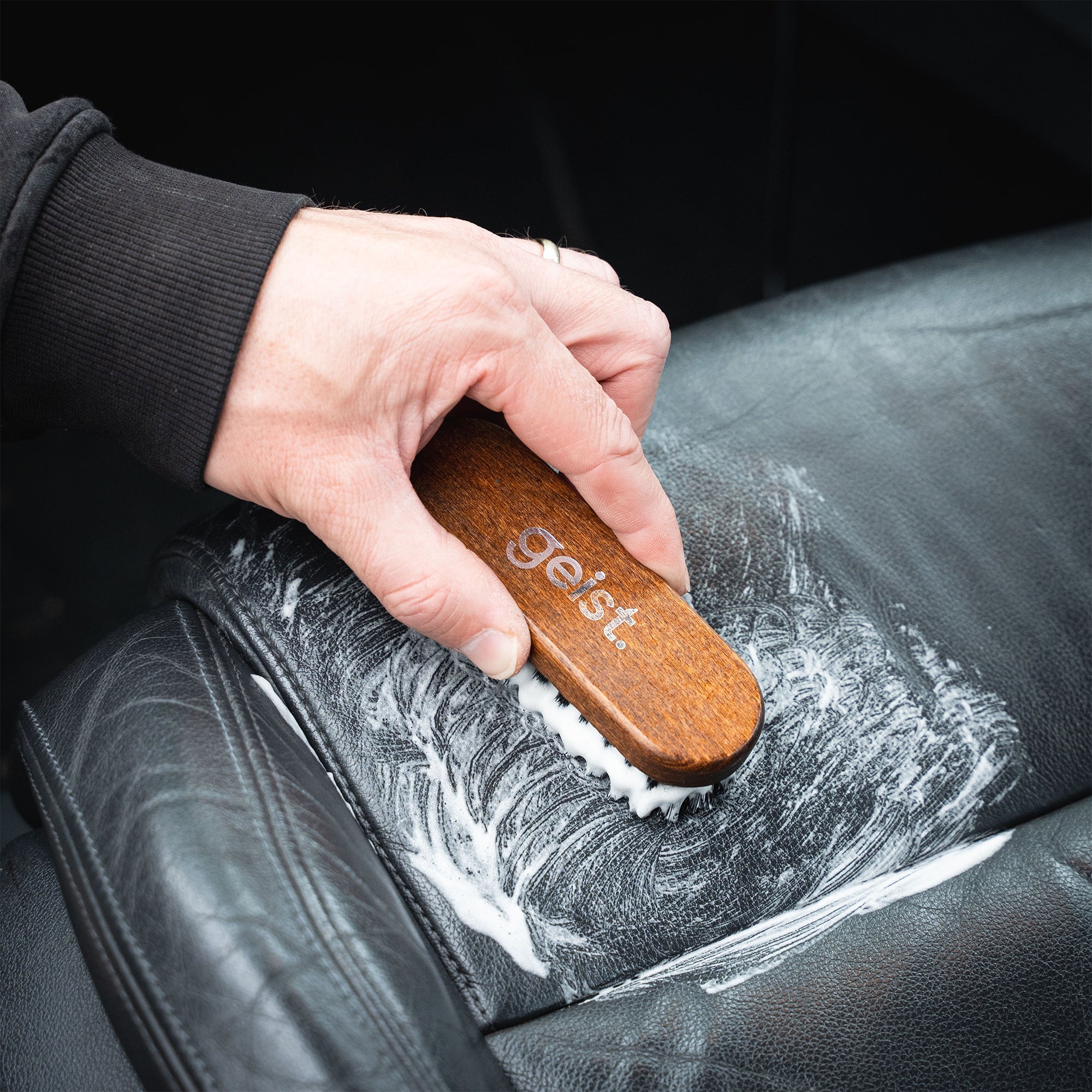 Geist Leather & Textile Cleaning Brush