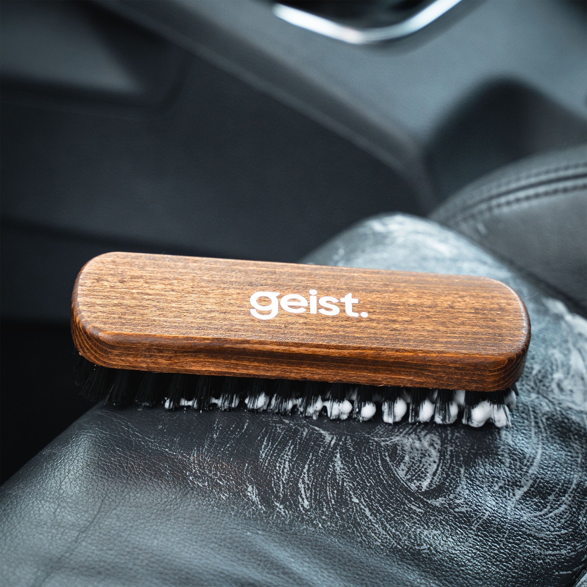 Geist Leather & Textile Cleaning Brush