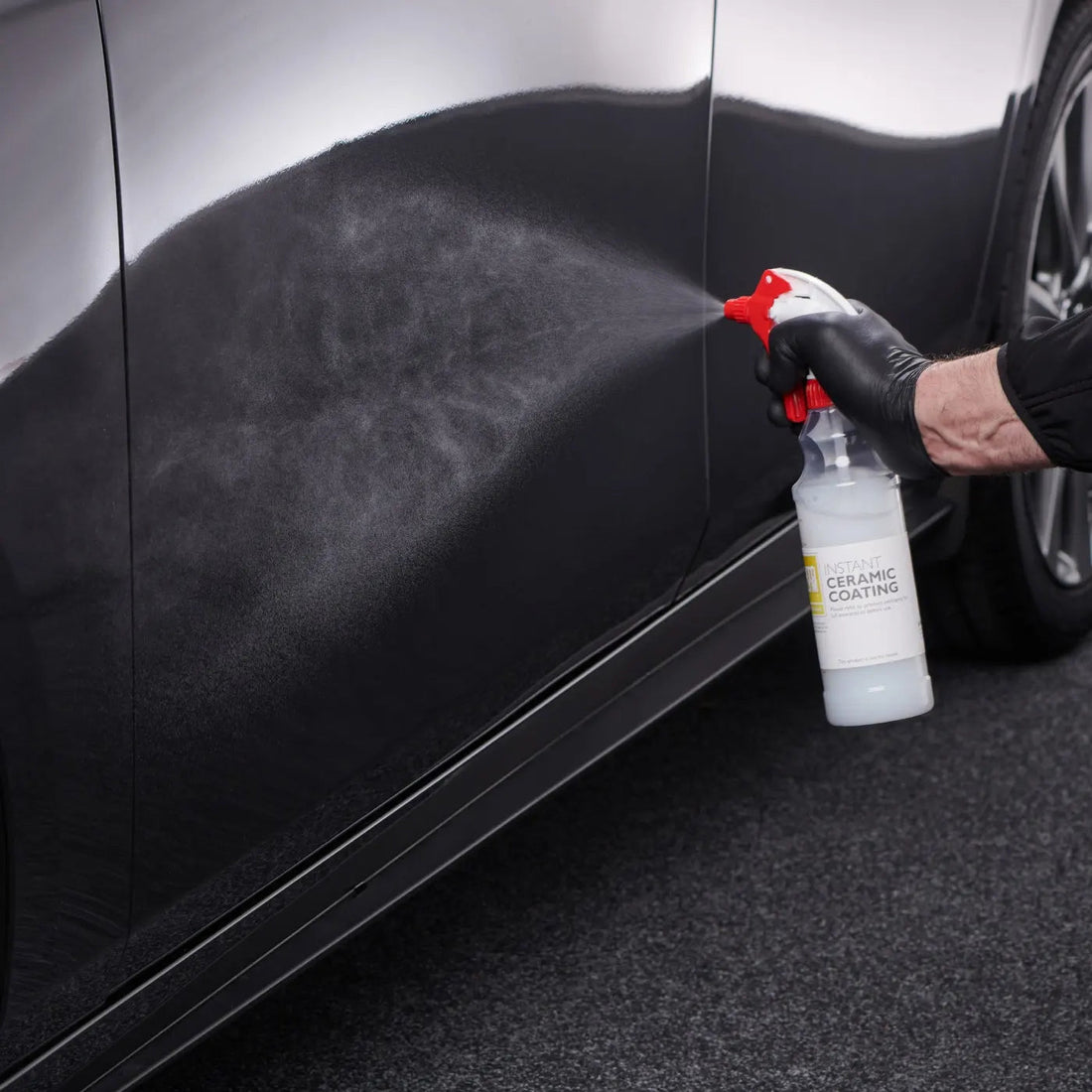 The Detail Warehouse Autoglym 5 litre white plastic container of Instant Ceramic Coating spray for vehicle paintwork.