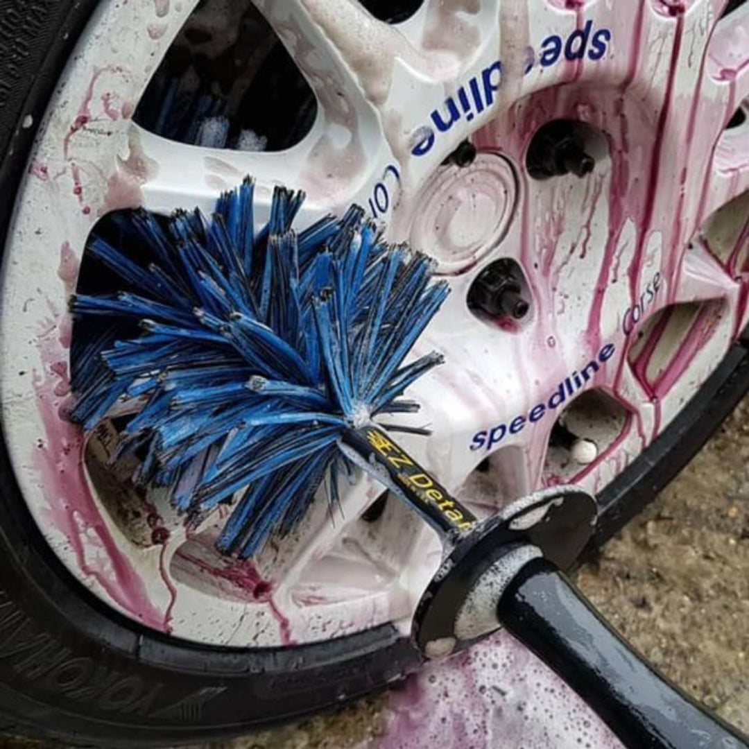 DAYTONA / EZ SPEED MASTER  Long Handled Wheel/Rim brushes