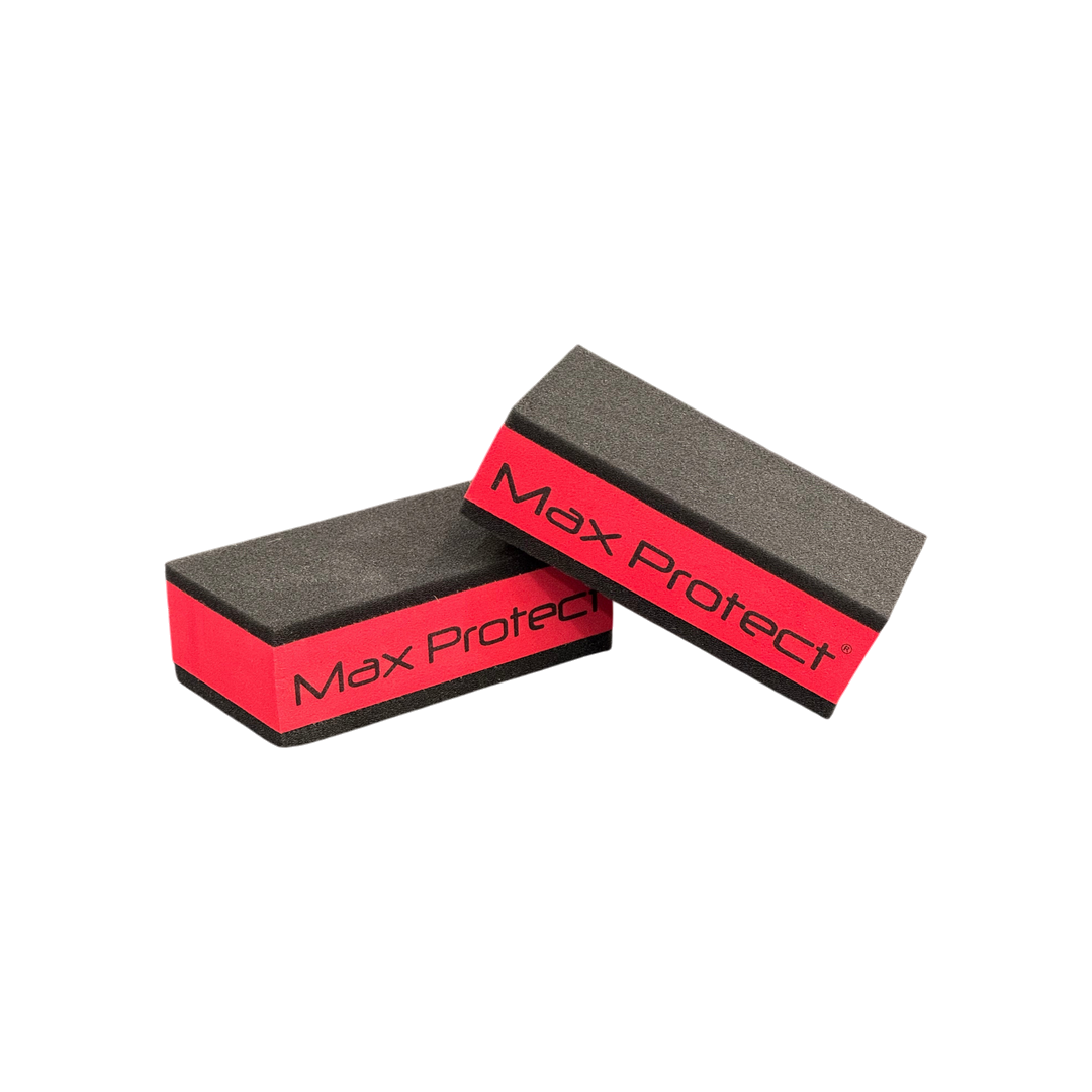 The Detail Warehouse Max Protect double-sided foam applicator sponges for ceramic coating application