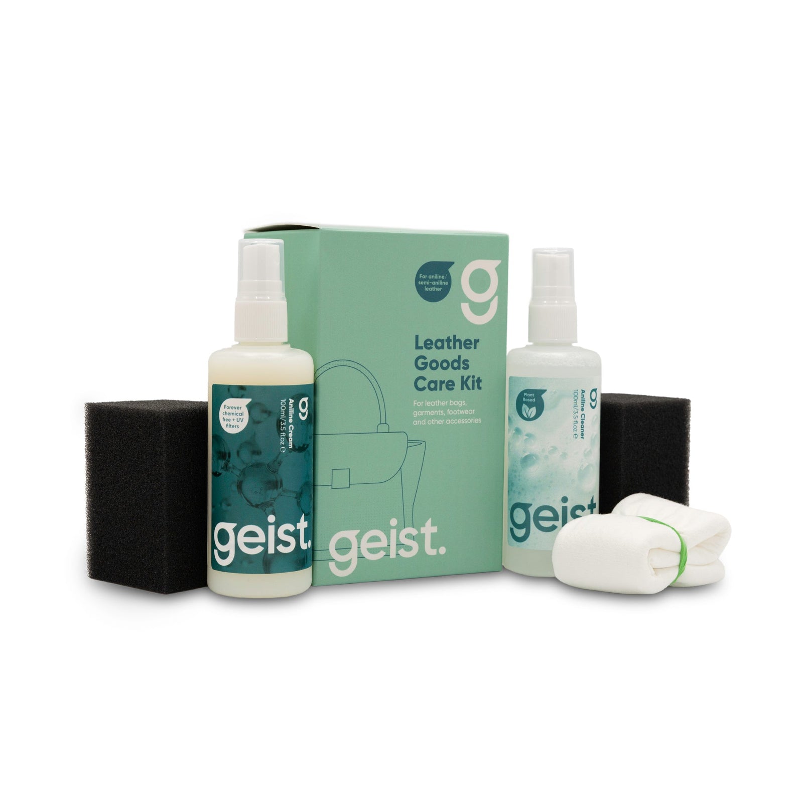 Geist Aniline & Semi-Aniline Leather Goods Care Kit