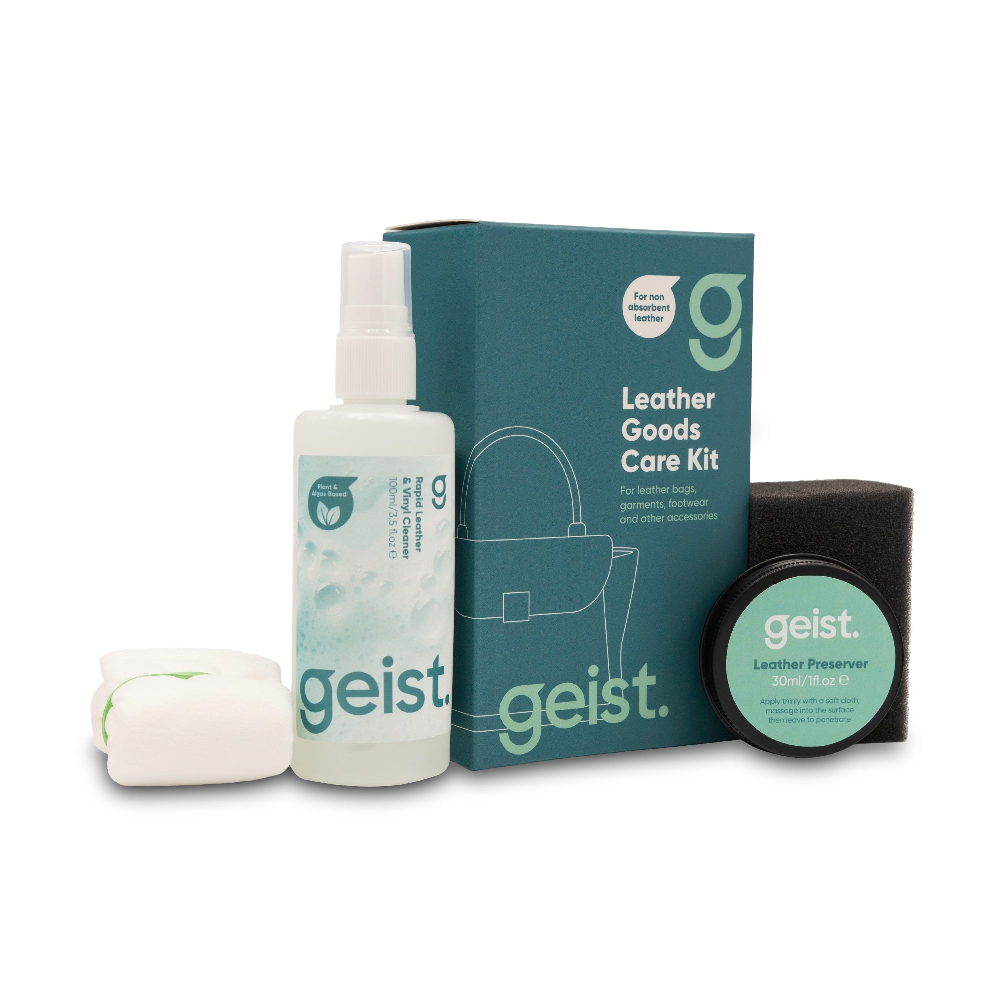 Geist Pigmented Leather Goods Care Kit