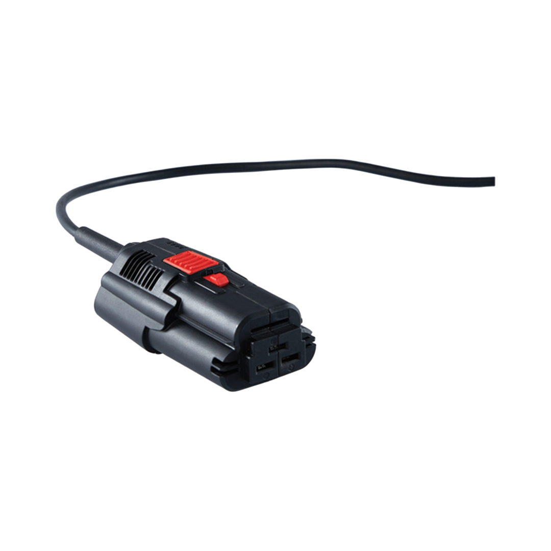 The Detail Warehouse Rupes HLR 75 mains power pack adaptor with Australian 3-pin plug and black rubber cord