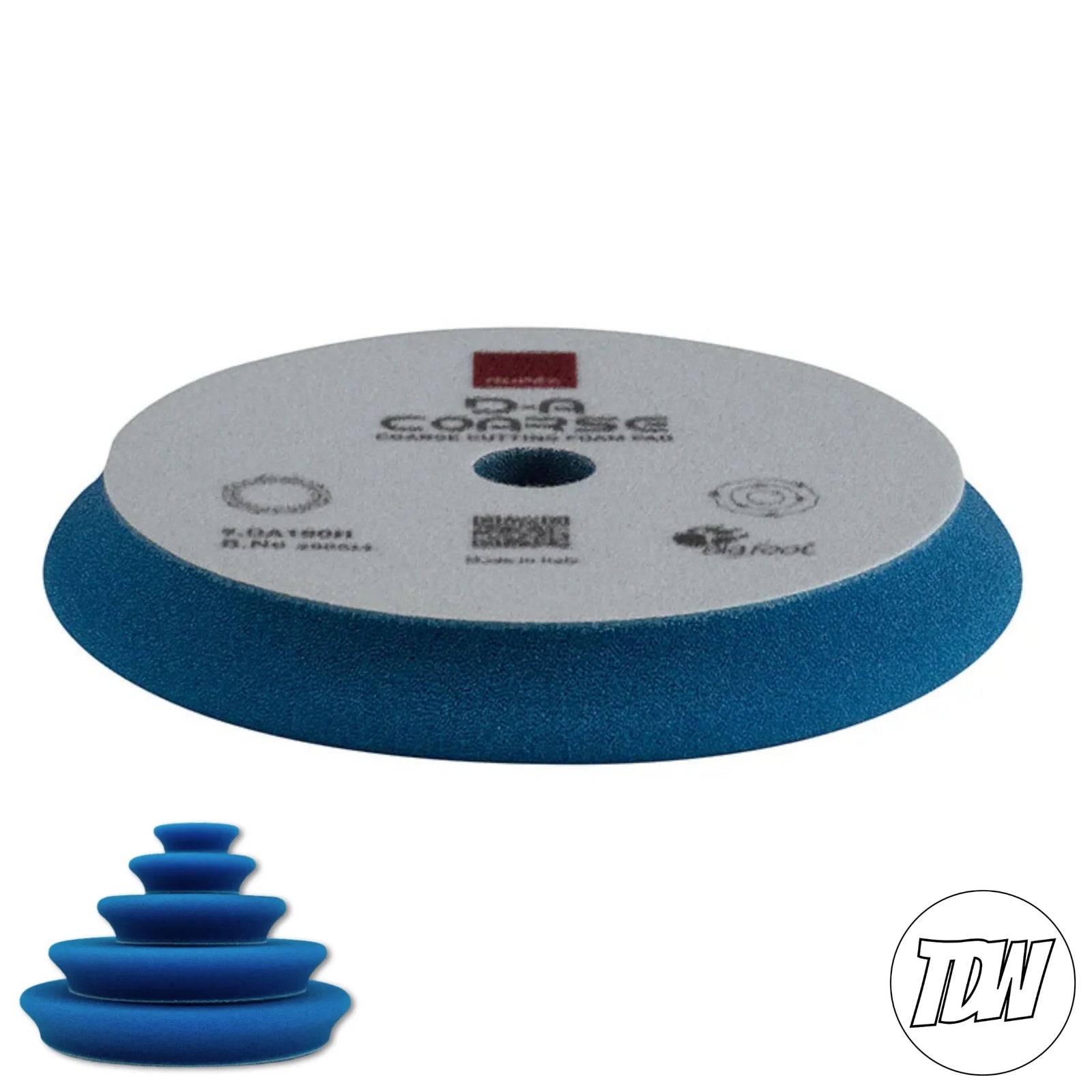 Rupes DA Foam Cutting Pads - Blue (Coarse)