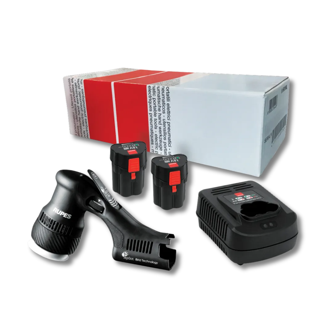 Rupes iBrid Cordless 75mm Mini Polisher - HLR75 (3in) 18V 2.5Ah
