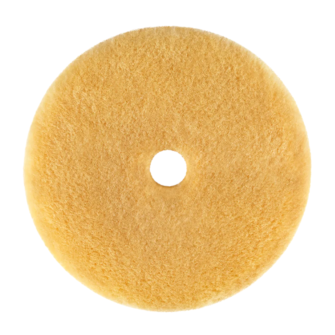 Rupes Bigfoot DA Wool Polishing Pads - Medium Yellow