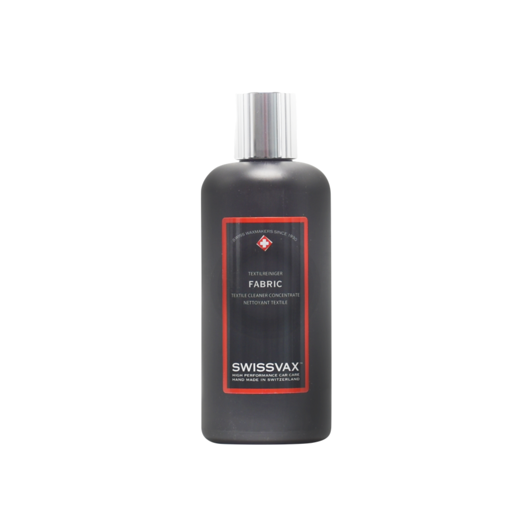 Swissvax FABRIC -  Textile cleaner concentrate for all fabrics and Alcantara materials 250ml