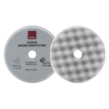 Rupes Rotary Waffle Foam Pads - Ultra Fine White