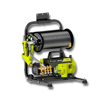 Bigboi Pressure Washer 2 in 1 Wall Mount - Hose Reel & Wheelbase