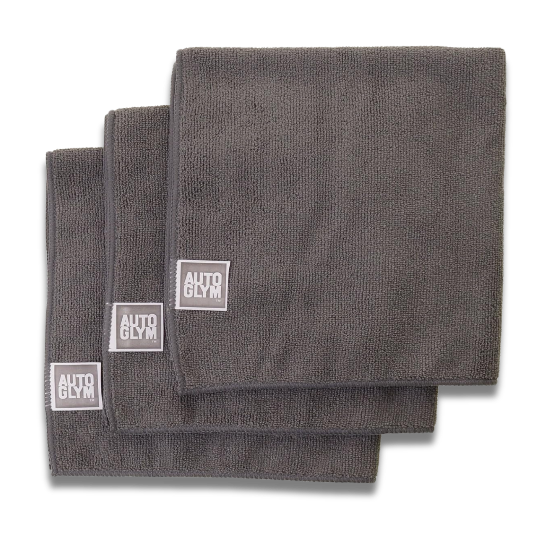 Autoglym Grey Hi-Tech Microfibre Cloth 10 Pack – General Purpose