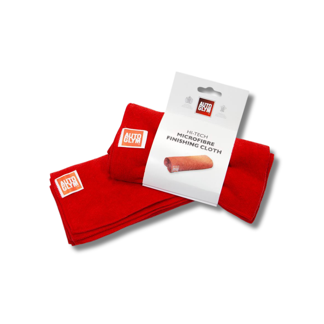 Autoglym Red Hi-Tech Finishing Cloth – Polish & Wax Buffing