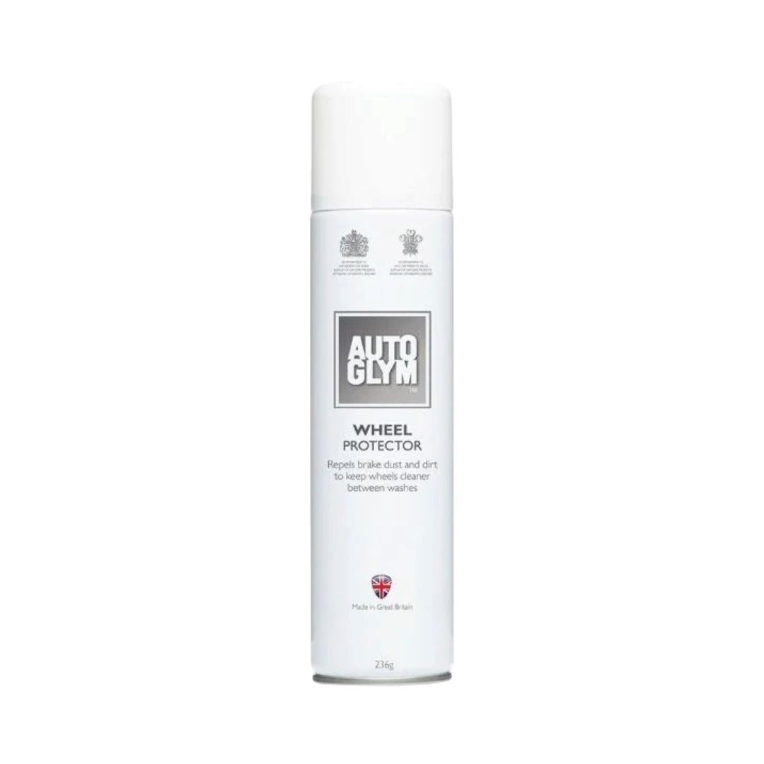 The Detail Warehouse Autoglym Wheel Protector aerosol spray can for long-lasting hydrophobic wheel protection