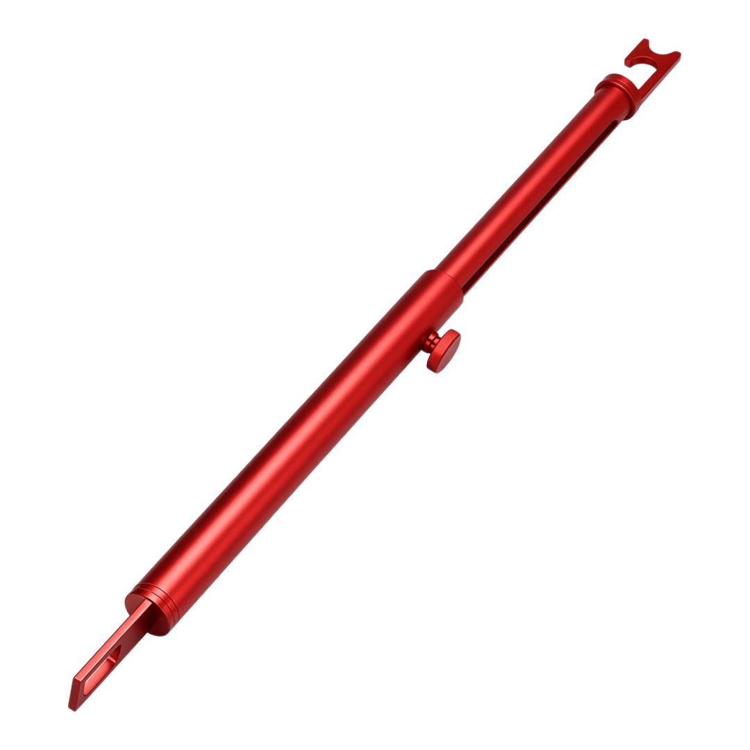 The Detail Warehouse OPTiX adjustable red anodised aluminium panel support brace for car detailing