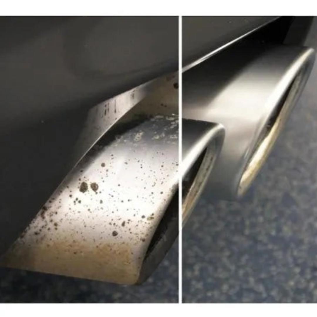 The Detail Warehouse Autoglym Metal Polish 325ml bottle for restoring and protecting chrome, brass, and stainless steel.