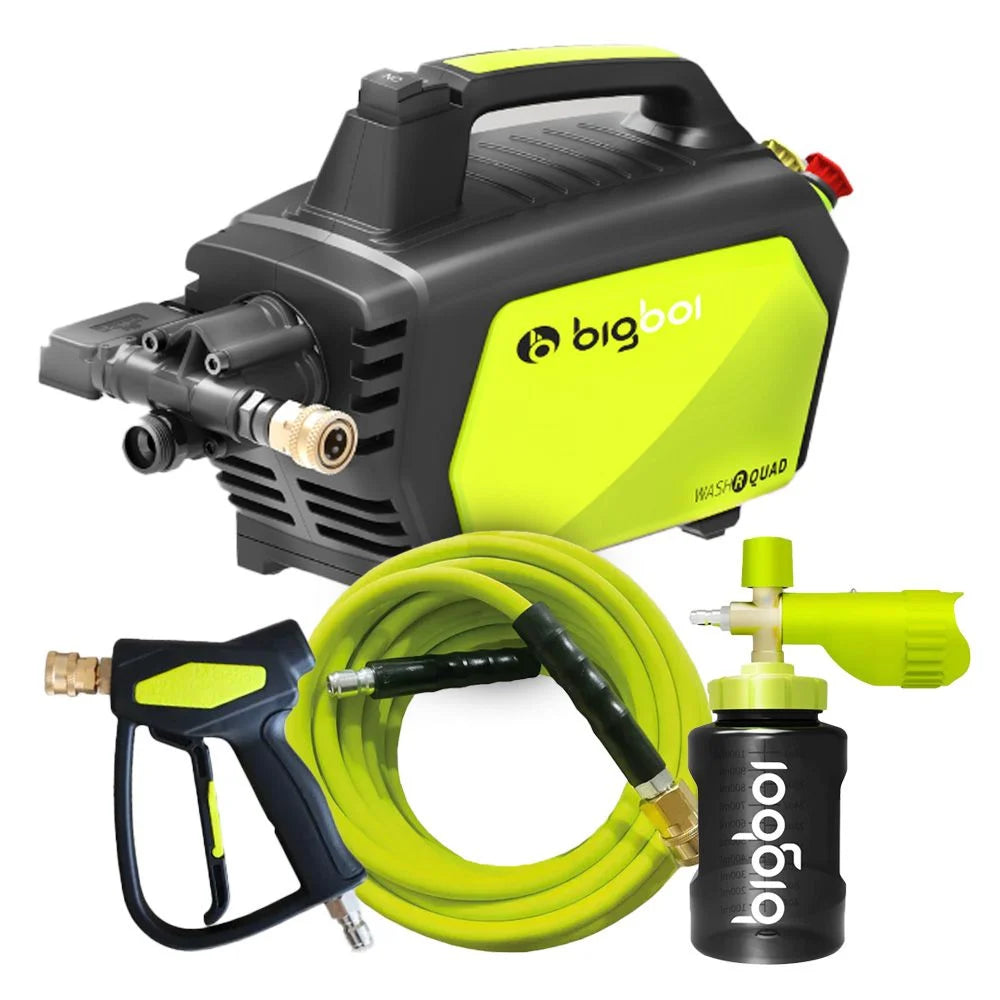 NEW BigBoi WashR Quad High Performance Pressure Washer - Complete Kit with Free Snow Foam Cannon