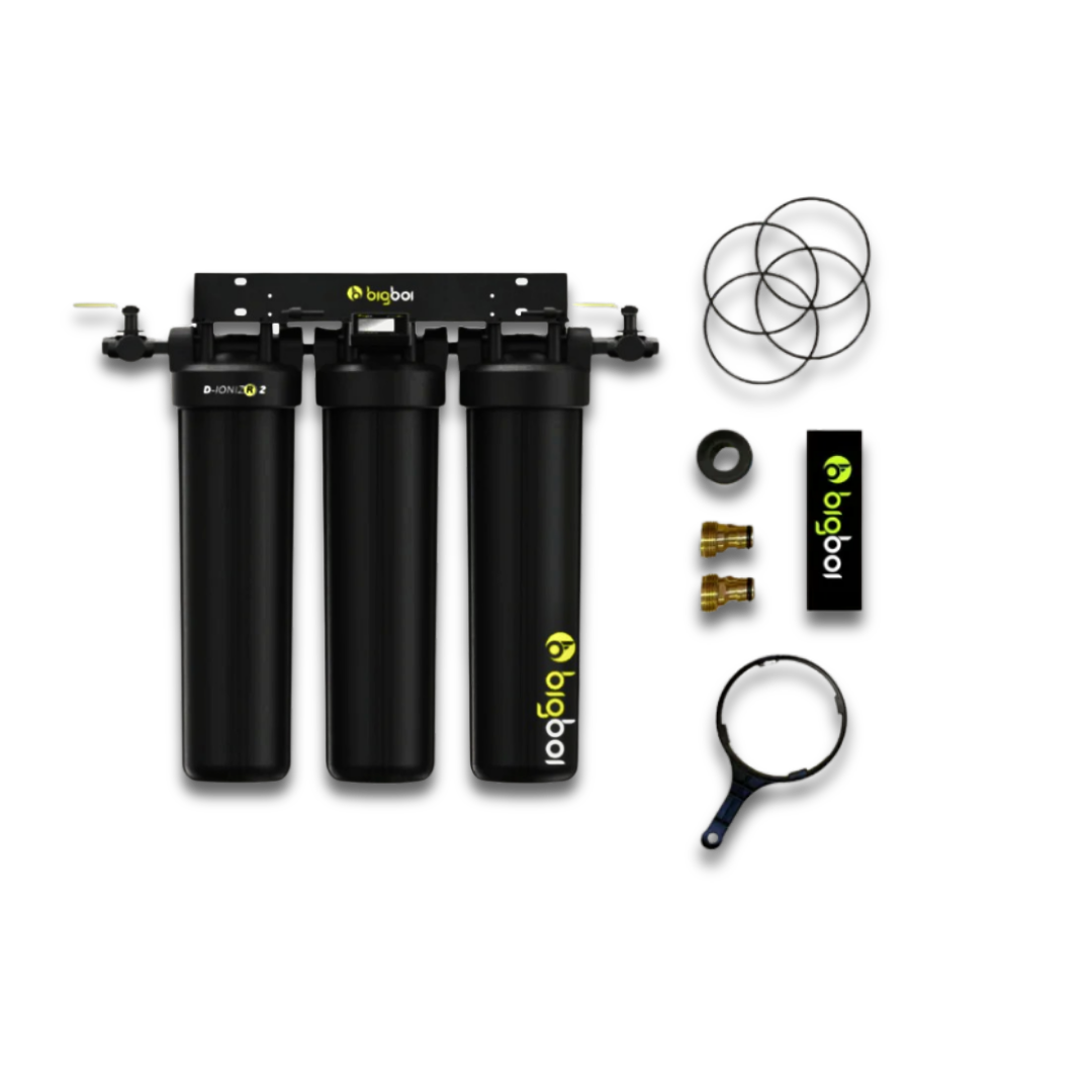 BigBoi D-IONIZR2 3-stage Water Filtration System