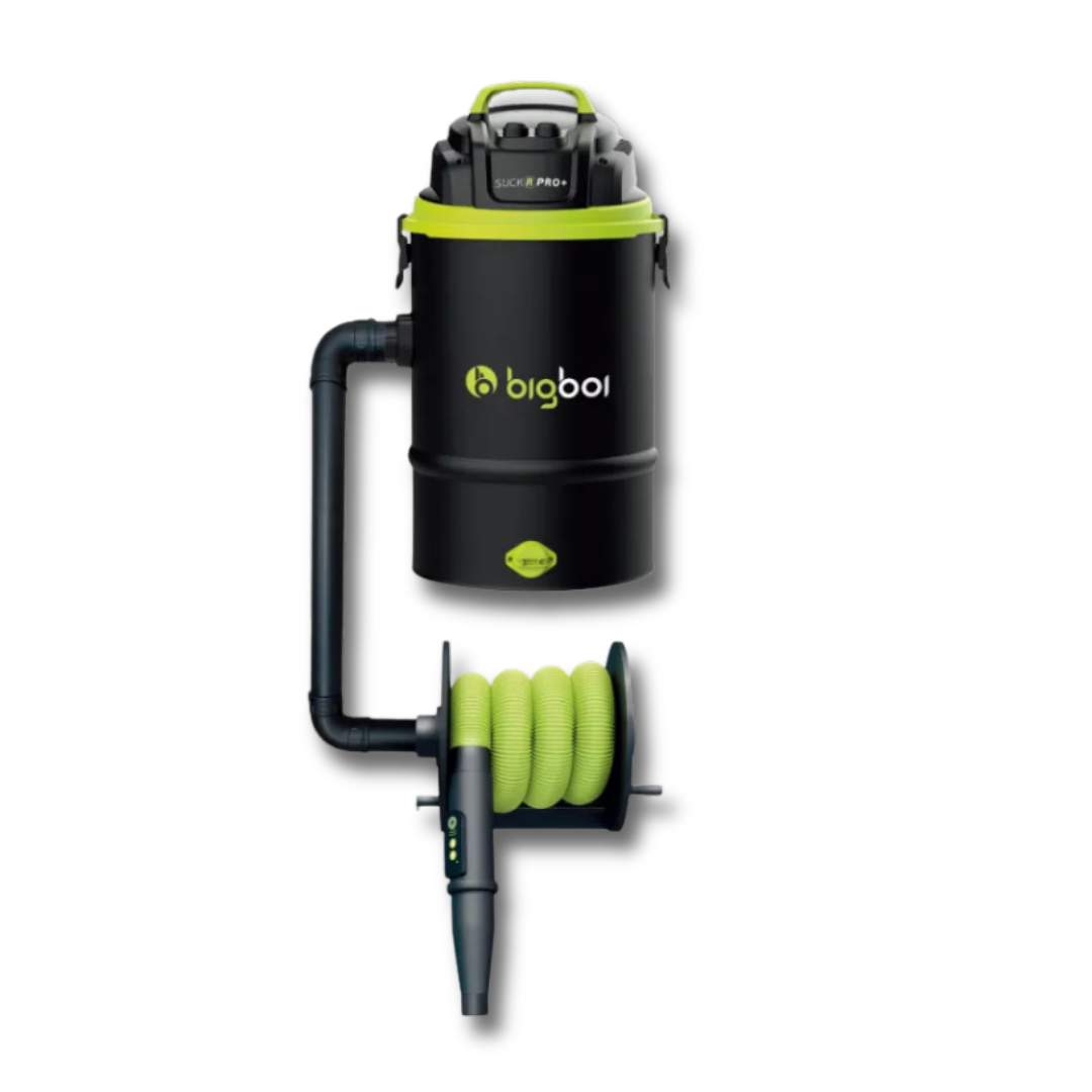 Bigboi SuckR PRO Plus - Wall Mount Vacuum Kit