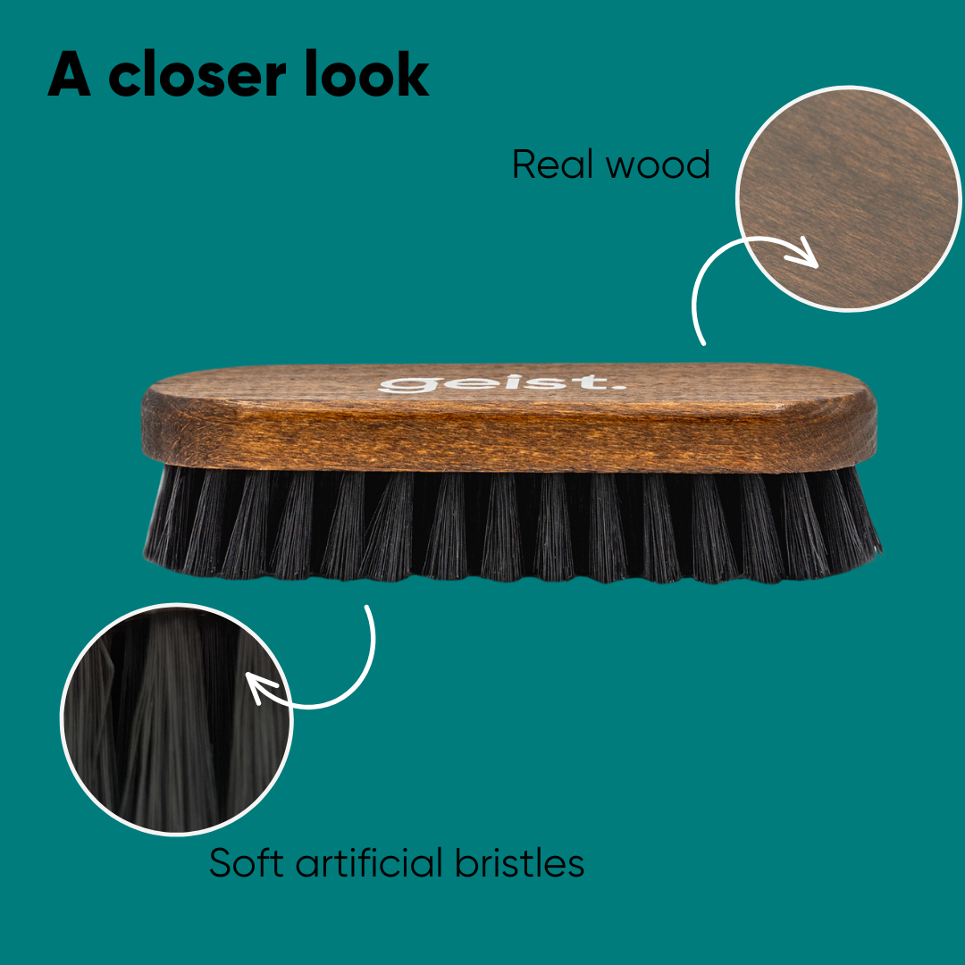 Geist Leather & Textile Cleaning Brush