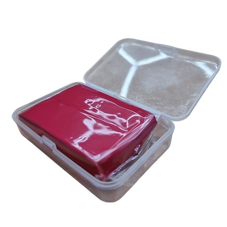 Max Protect Premium Heavy Duty Clay Bar - Red (With Case)