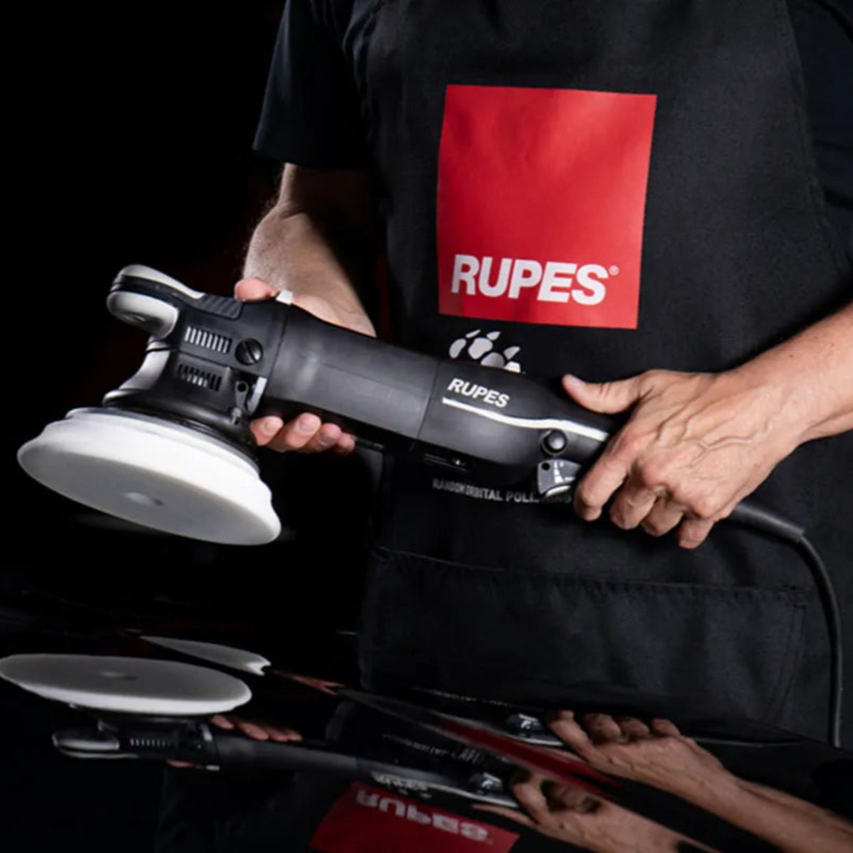 Rupes DA Foam Finishing Pads - White (Ultra-fine)