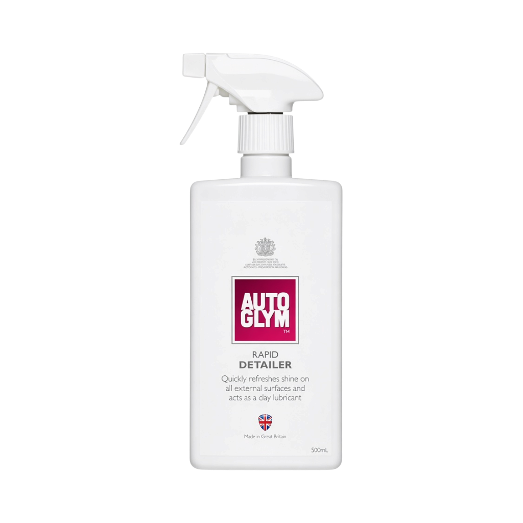 The Detail Warehouse Autoglym Rapid Detailer 500ml spray bottle for car paintwork maintenance and gloss enhancement.