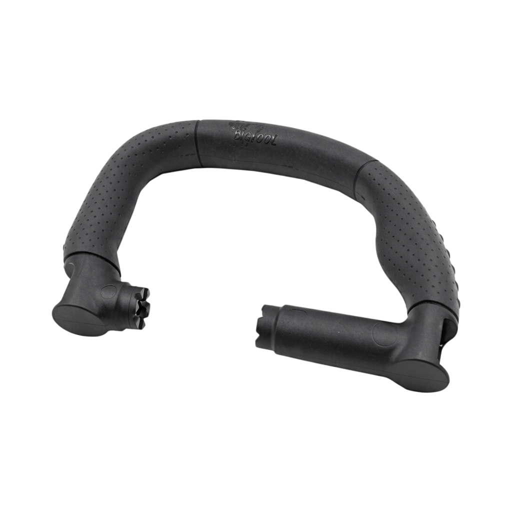The Detail Warehouse Rupes anti-vibration D loop handle for LH19e rotary polisher with textured black grip