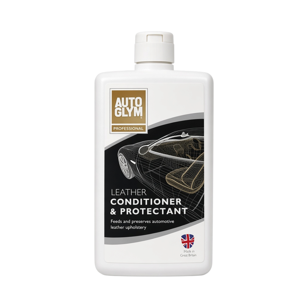 The Detail Warehouse Autoglym Leather & Trim Conditioner 1 litre bottle for automotive upholstery and interior plastic