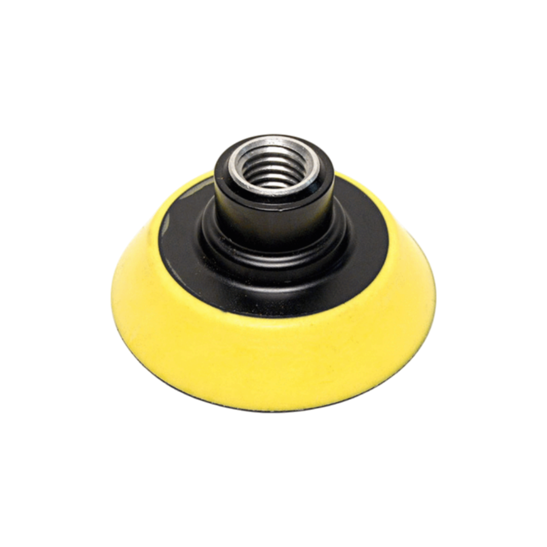 The Detail Warehouse Flex rotary backing plate with 14mm thread and thick cushioning foam for polishing machines